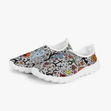 画像をギャラリービューアに読み込む, 292. Women&#39;s Slip-On Mesh Running Shoes Halloween-slip on
