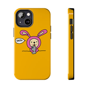 Hello Bunny-Tough Phone Cases