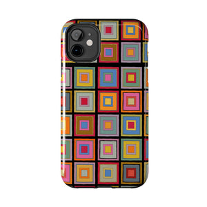 Colorful Square-Tough Phone Cases