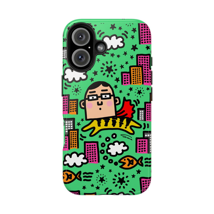 'Tiger Human' Phone Cases