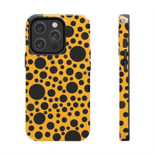 画像をギャラリービューアに読み込む, Yellow with black dots - Phone Cases
