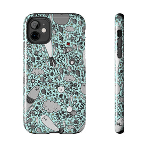 Deram in Turqoise-Tough Phone Cases