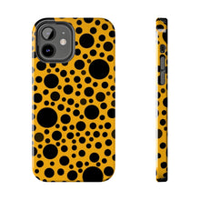 画像をギャラリービューアに読み込む, Yellow with black dots - Phone Cases
