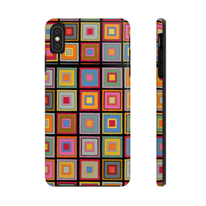 Colorful Square-Tough Phone Cases