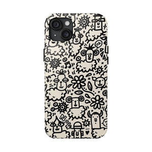 ‘Be Loved Sheep’ Phone Cases