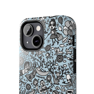 Good time in Blue-Tough Phone Cases