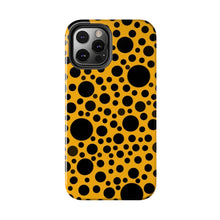 画像をギャラリービューアに読み込む, Yellow with black dots - Phone Cases
