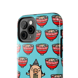 Ramen pig - Phone Cases