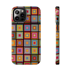 Colorful Square-Tough Phone Cases