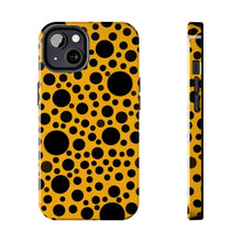 画像をギャラリービューアに読み込む, Yellow with black dots - Phone Cases
