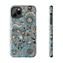 Load image into Gallery viewer, Unknown World in blue- Phone Cases
