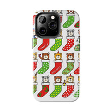 Load image into Gallery viewer, ‘Christmas Socks’ Phone Cases
