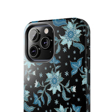 Load image into Gallery viewer, Blue Flowers-Tough Phone Cases
