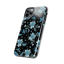 Load image into Gallery viewer, Blue Flowers-Tough Phone Cases
