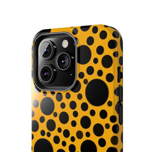 画像をギャラリービューアに読み込む, Yellow with black dots - Phone Cases
