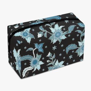 Blue Flower -Large Travel Pouch