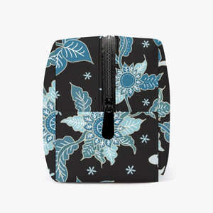 Blue Flower -Large Travel Pouch