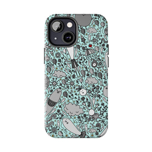 Deram in Turqoise-Tough Phone Cases