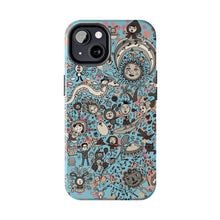 Load image into Gallery viewer, Unknown World in blue- Phone Cases
