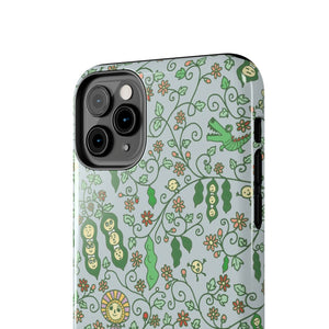 Beans in Blue-Tough Phone cases