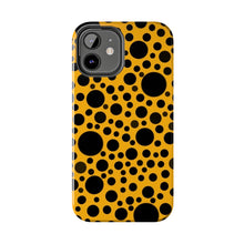 画像をギャラリービューアに読み込む, Yellow with black dots - Phone Cases
