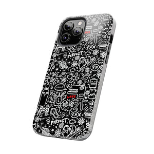 Everything is Perfect on Black-Tough Phone Cases