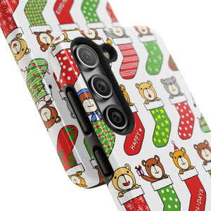 ‘Christmas Socks’ Phone Cases