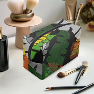 585. Boxy Makeup Bag Jungle