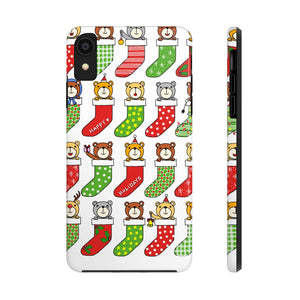 ‘Christmas Socks’ Phone Cases