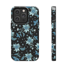 Load image into Gallery viewer, Blue Flowers-Tough Phone Cases
