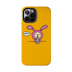 Hello Bunny-Tough Phone Cases