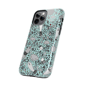 Deram in Turqoise-Tough Phone Cases