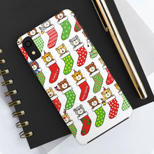 Load image into Gallery viewer, ‘Christmas Socks’ Phone Cases
