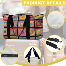 画像をギャラリービューアに読み込む, 'Colorful square' Weekender Bag
