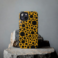 画像をギャラリービューアに読み込む, Yellow with black dots - Phone Cases
