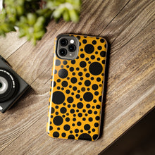 画像をギャラリービューアに読み込む, Yellow with black dots - Phone Cases
