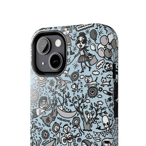 Good time in Blue-Tough Phone Cases