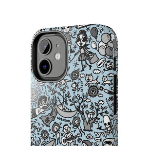 Good time in Blue-Tough Phone Cases