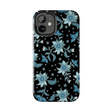 Load image into Gallery viewer, Blue Flowers-Tough Phone Cases
