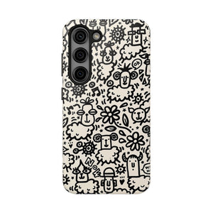 ‘Be Loved Sheep’ Phone Cases