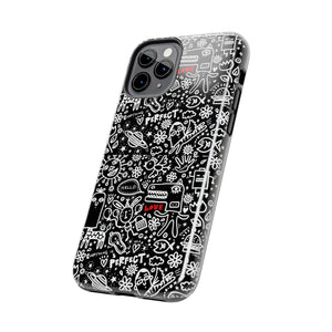 Everything is Perfect on Black-Tough Phone Cases