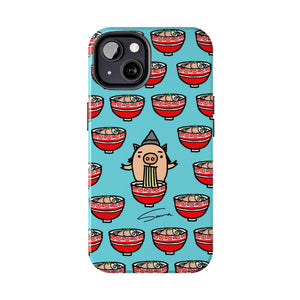 Ramen pig - Phone Cases