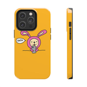 Hello Bunny-Tough Phone Cases