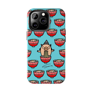 Ramen pig - Phone Cases