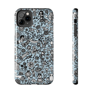 Good time in Blue-Tough Phone Cases