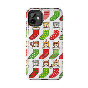 ‘Christmas Socks’ Phone Cases