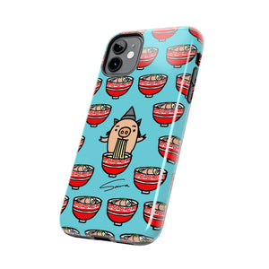 Ramen pig - Phone Cases