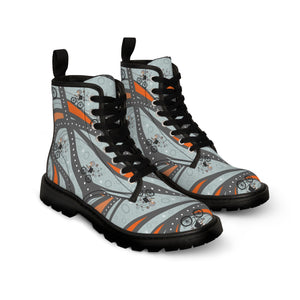 'U' -Women's Canvas Boots