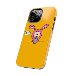 Hello Bunny-Tough Phone Cases