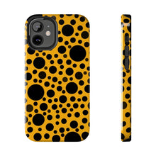 画像をギャラリービューアに読み込む, Yellow with black dots - Phone Cases
